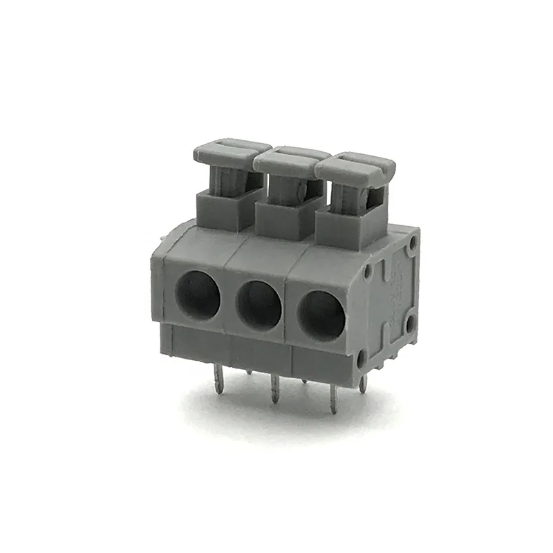 Пружинный клеммный блок elinker DG235/ GSL001 /HB одиночный 5,0/144RA изоляционный клеммный блок