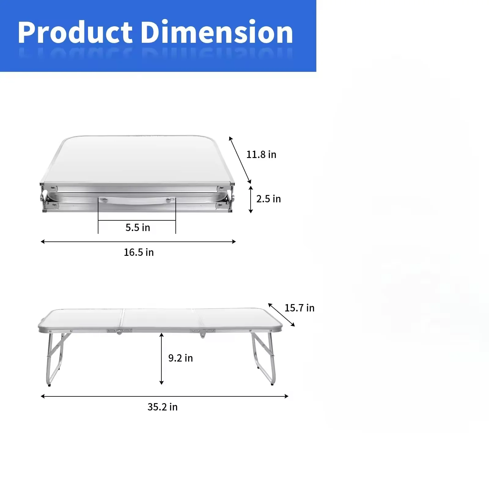 Fashion Barbecue Cooking picnic Barbecue party Cooking Gathering Portable beach 2 person  Folding Aluminum Table