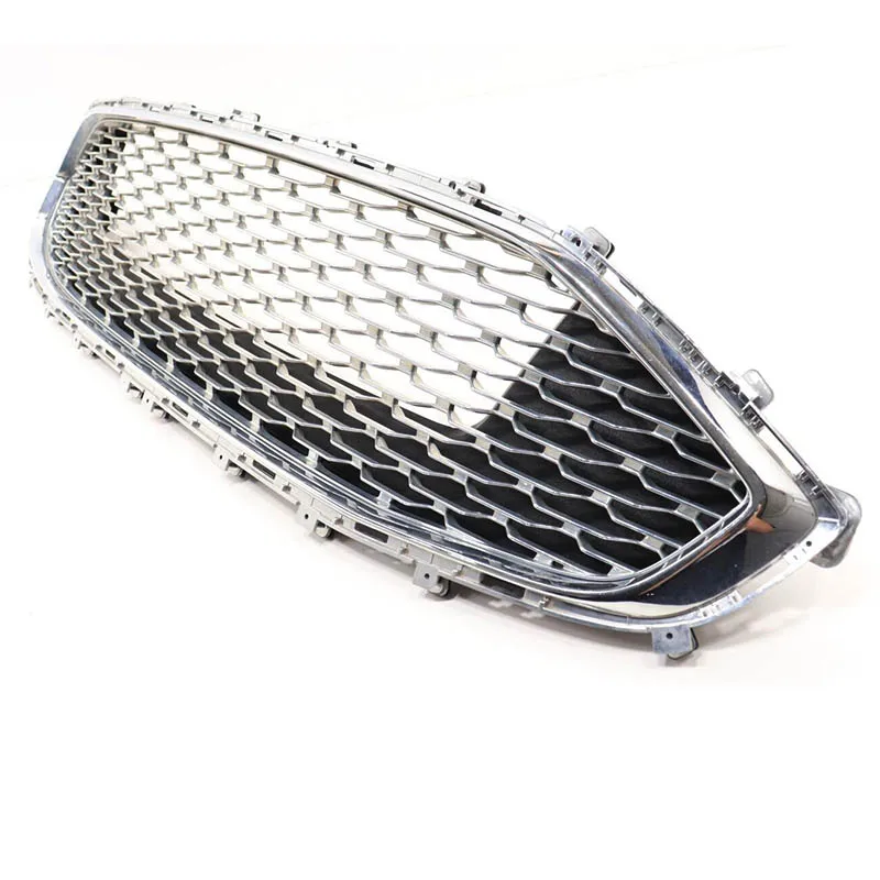 Car Accessories Honeycomb FRONT BUMPER UPPER CHROME GRILLE Auto Parts Front Grille For Ford Mondeo fusion 2019
