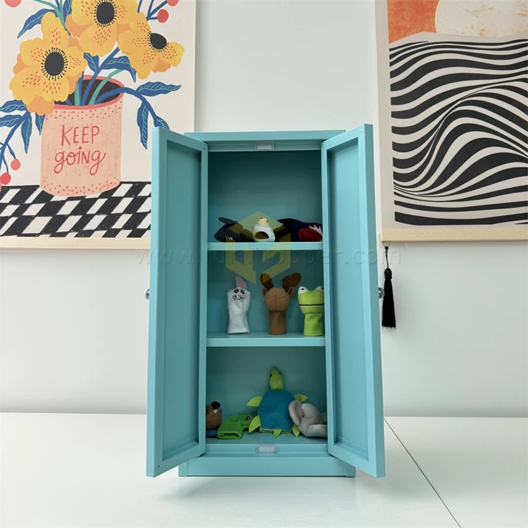 Multifunctional Tabletop Steel Office Supplies Storage Cabinet Desktop Organizer Small Metal Storage Cabinet