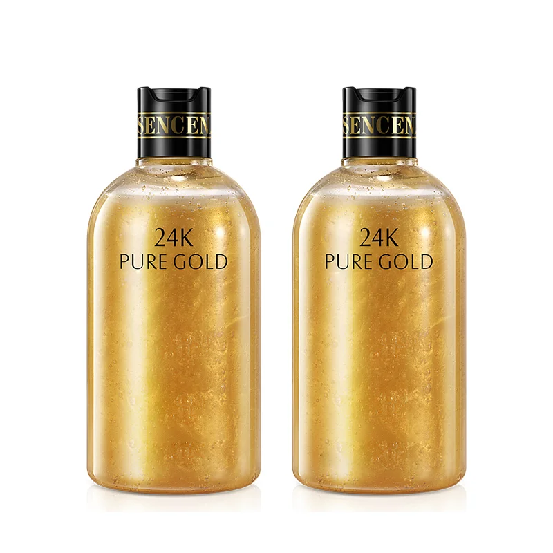 
 Кожа класса Люкс душа лосьон свечение глубокое очищение увлажняющий сглаживание с покрытыем цвета чистого 24 каратного золота гель для душа Шампунь-гель для душа (гель для душа  