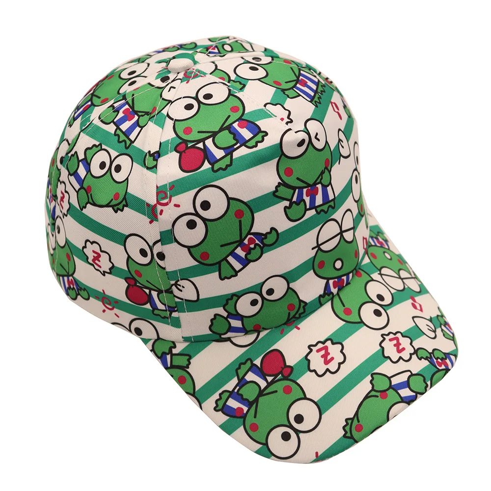 Fashion cartoon digital print 5 panel caps cute baby toddler child kid baseball cap custom print embroidery logo peaked cap