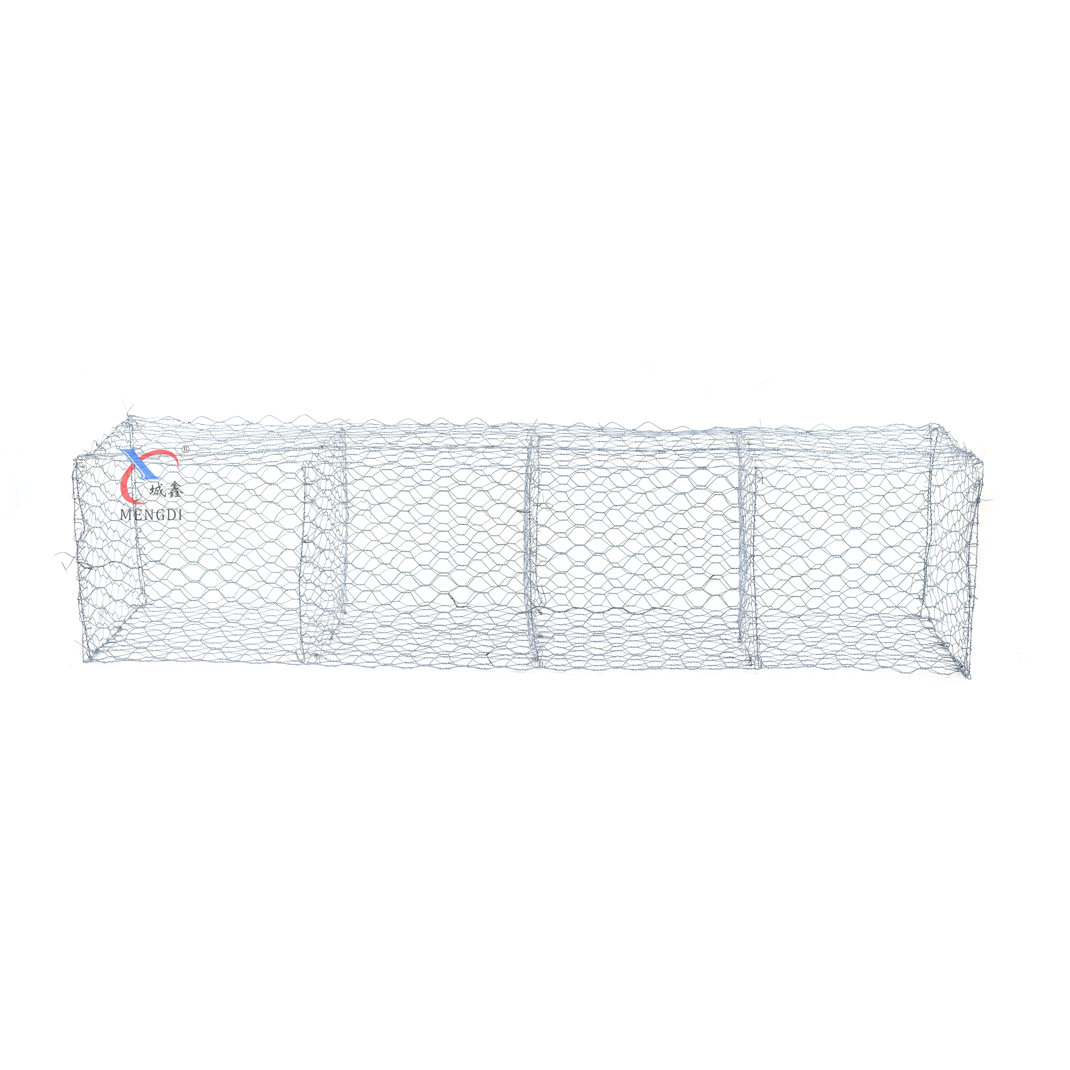 Manufacturer Supply New Design PVC Coated Hexagonal Iron Wire Stone Cage Mesh Wholesale Price Gabion Box