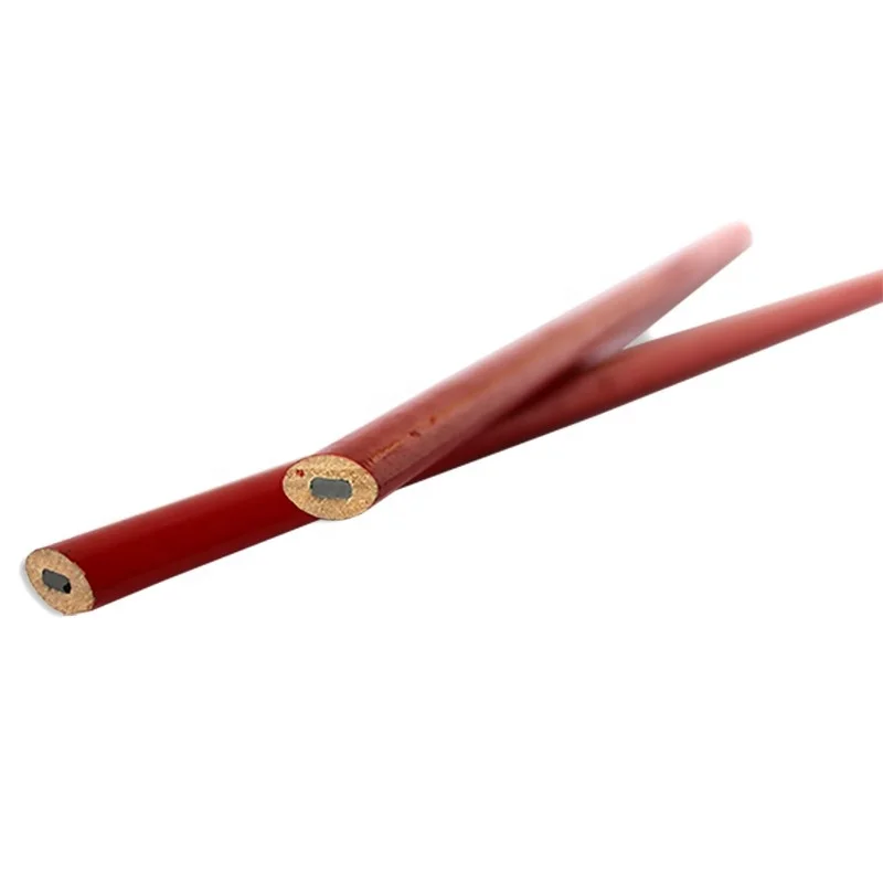 2B/HB Wooden Carpenter Pencils With Sharpener