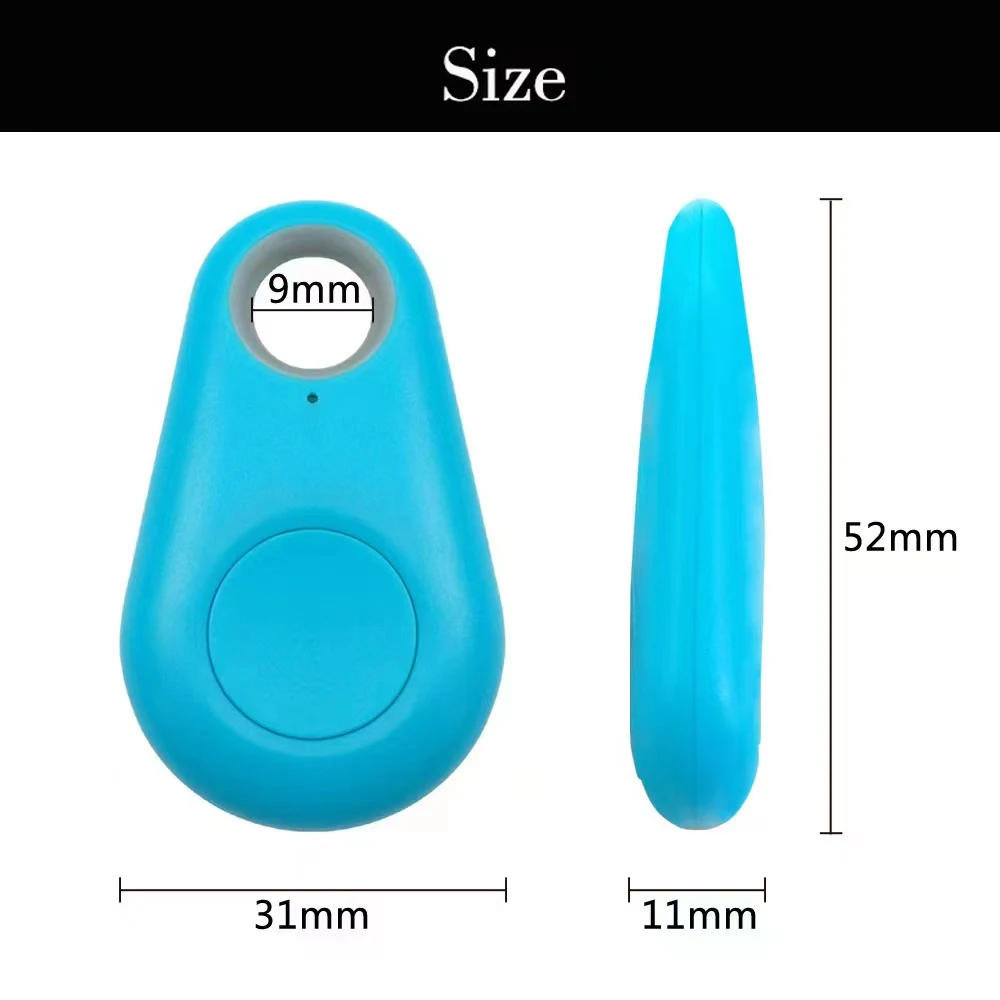 ODM Small Mini GPS Tracker Waterproof Anti Theft Device Alarm Locator Finder For Pet Wallet Bag Keys Lost Item