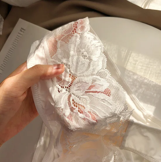 French style hot girls fancy lace panties plus size ladies underwear women