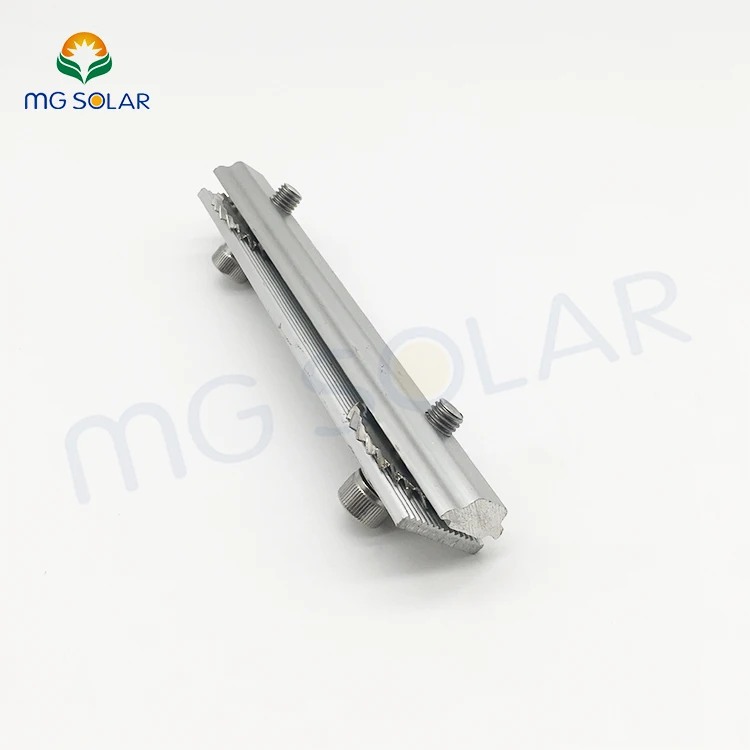 Hot sell aluminum solar racking rail connector