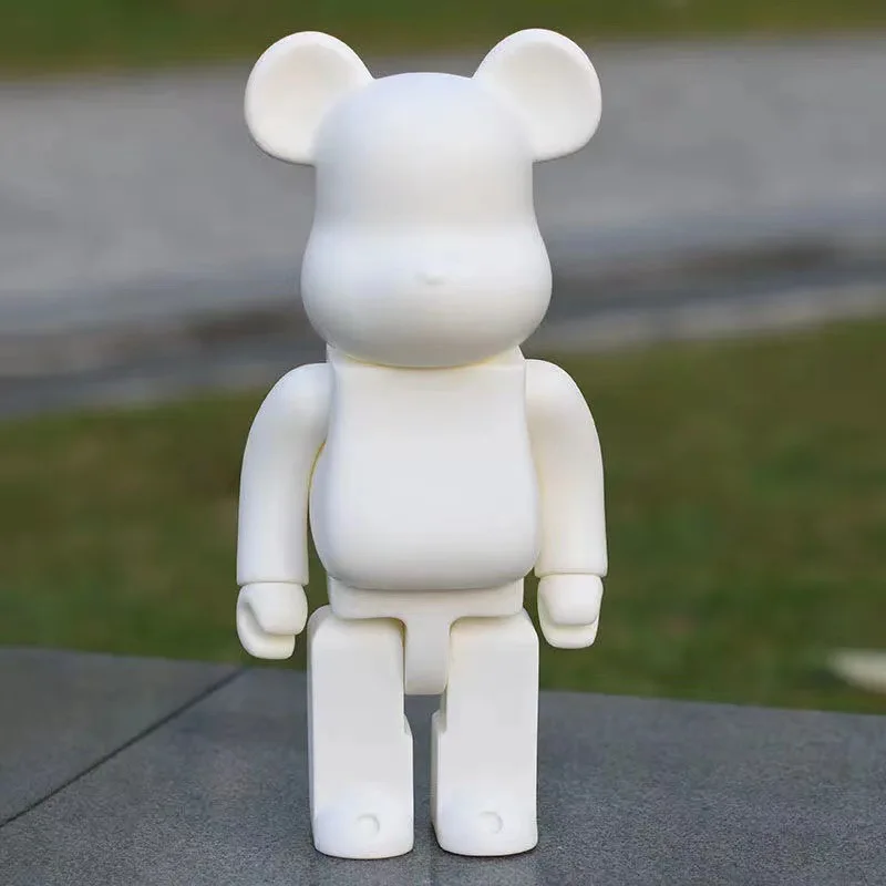 OEM custom white bear models DIY figure toy