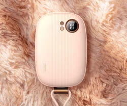 wholesale  winter beautiful and practical rechargeable power bank electric hand warmer