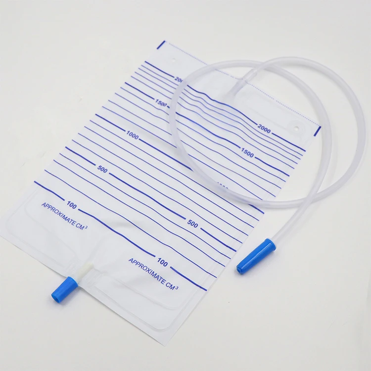 Manufacturer economic simple Urine collection Bag urine drainage Catheter Bag 2000ml