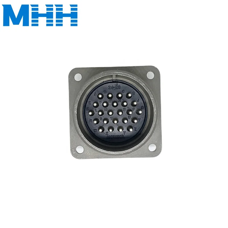 MS3102A24-28P Industrial Automatic Robot Aerospace 5015 Series Amphenol original circular connectors