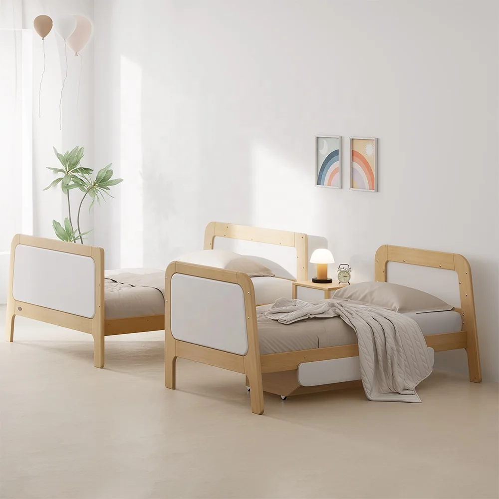 Only B2B Boori AS\NZS 4220 Kids Bedroom Furniture Full Over Full Solid Wood Double Children Bunk Bed For Teenagers