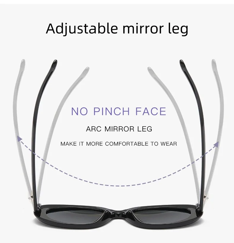 Jennie fashion new custom logo Luxury G&M designer UV resistant sunglasses for men women