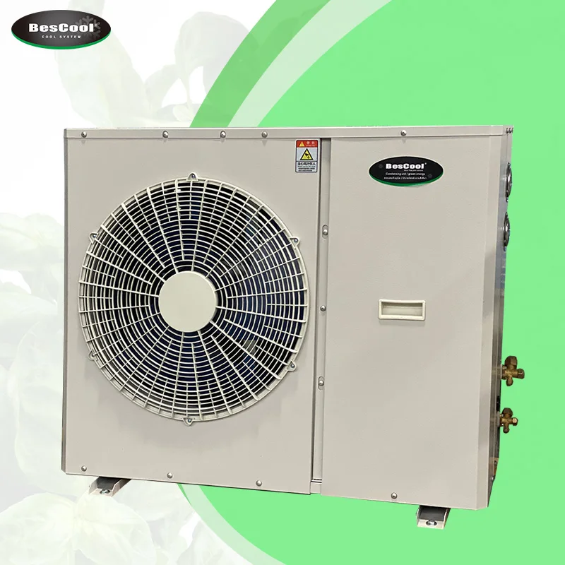 Quality 1 year warranty 380V condensing unit for cold room storage 4HP ZSI11KQE scroll  condensation freezer cold room uni