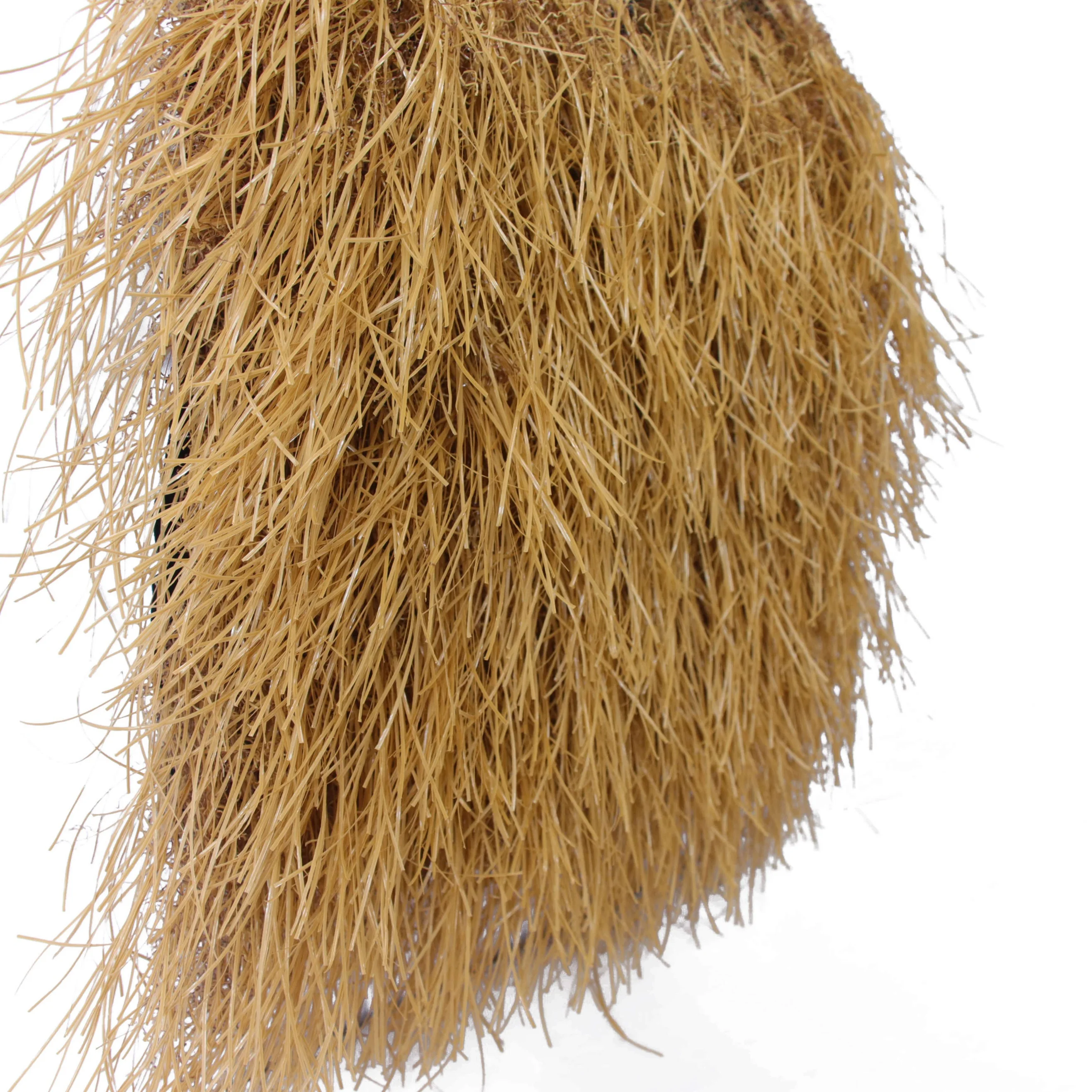 High Quality Synthetic Thatch Grass Roof Artificial Mexican Straw Roll Thatch Roofing Grass for Patio Bar Hawaiian Party Decor