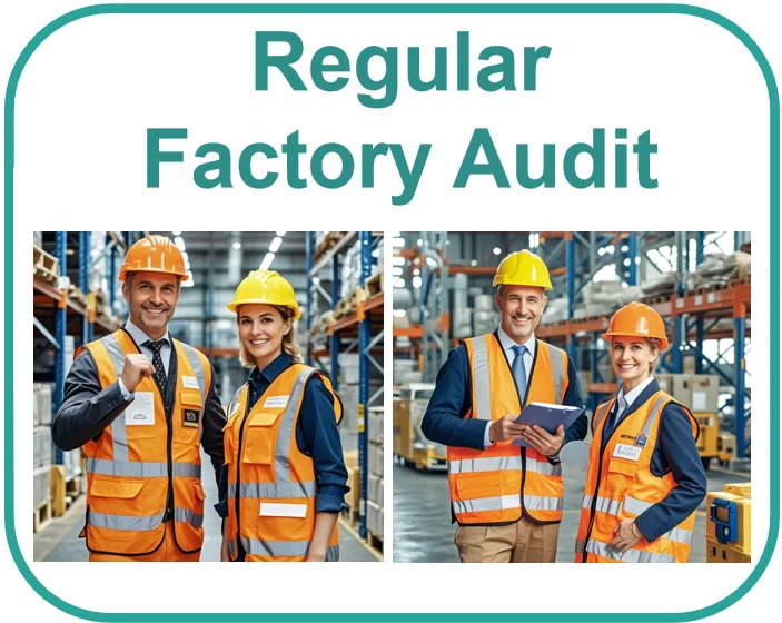 Регулярный заводской аудит поставщика контроля качества инспекционные услуги инспекционная компания