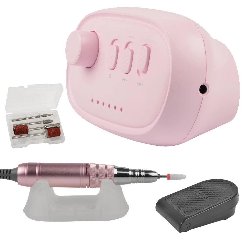 Jimdoa 2021 new arrival electric nail drill machine powerful nail art equipment manicure pedicure set nail salon equipment