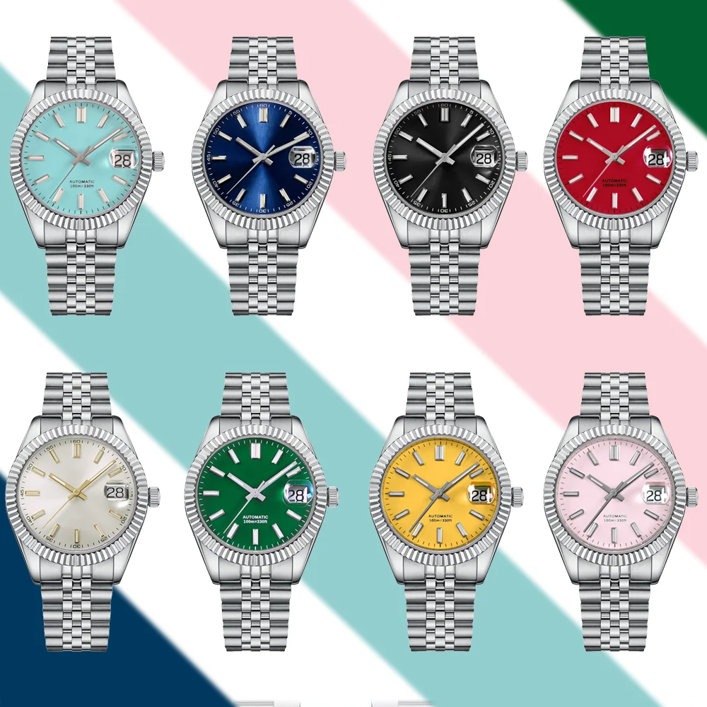 Famous Brand New Trendy Luminous Automatic Date Luxury Mens Style High End Watches Mechanical