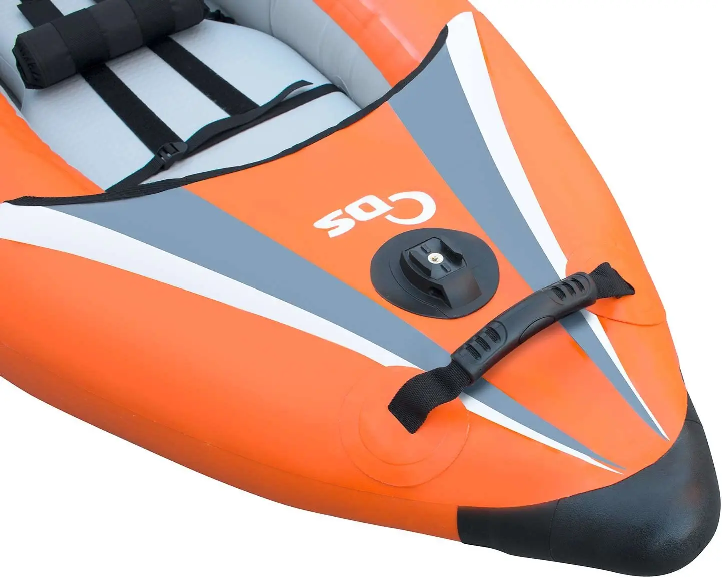 PVC Inflatable canoe\/kayak Fishing kayak 2 persons without tail plate used for leisure or competition