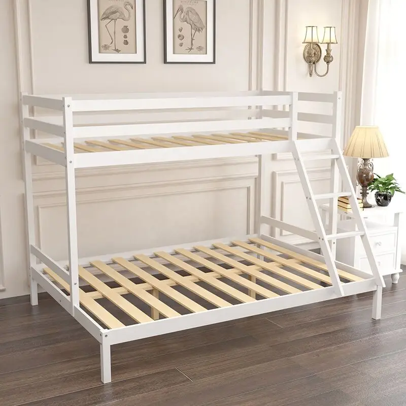 Cheap Price Kids Adults Solid Pine Wooden Bunk Bed