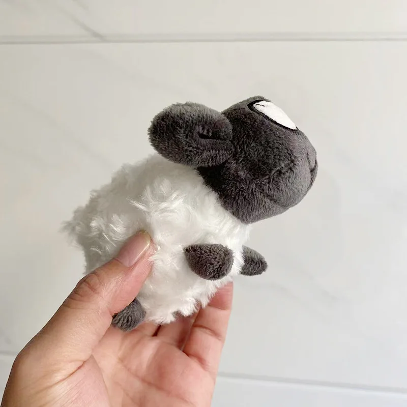 Plush sheep a sheep wholesale toy cute cartoon doll hanging backpack cloth doll bag doll small pendant