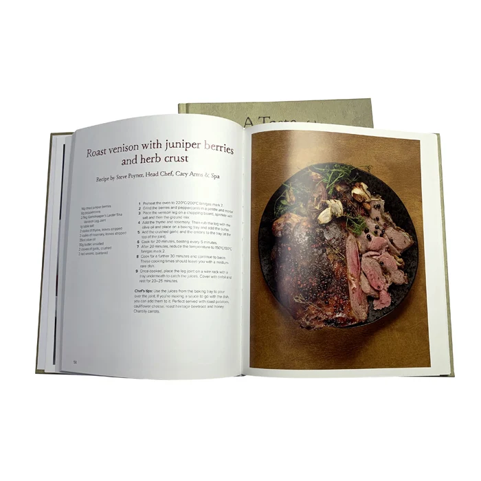 Boutique Hardcover Cook Book Printing Recipe Book For Baking/Cookie Book Printing