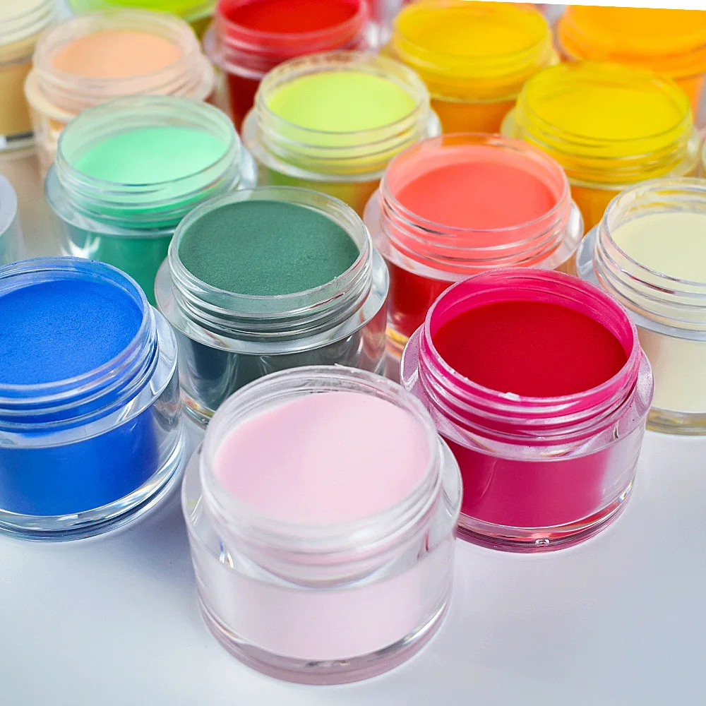 28g/Box Acrylic Powder Professional White Clear Red Nude Acrylic Nail French Manicure Powder for Acrylic Nail Extension