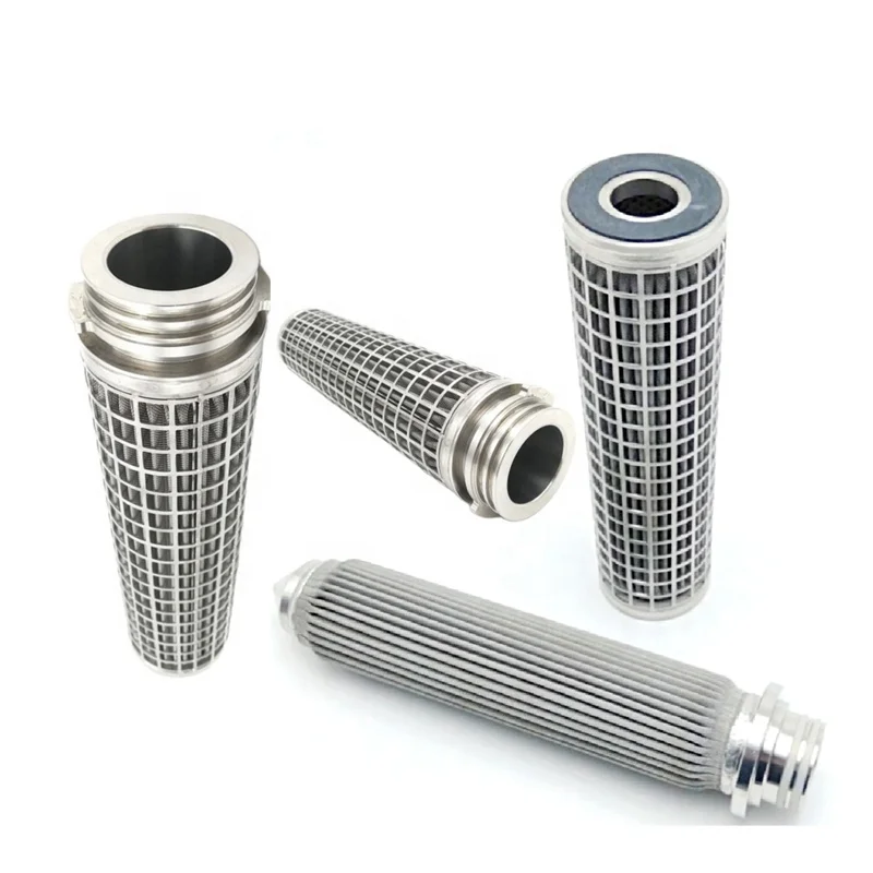 stainless steel filter tube stainless steel filter mesh sinter metal fiber felt filter cartridge for water treatment
