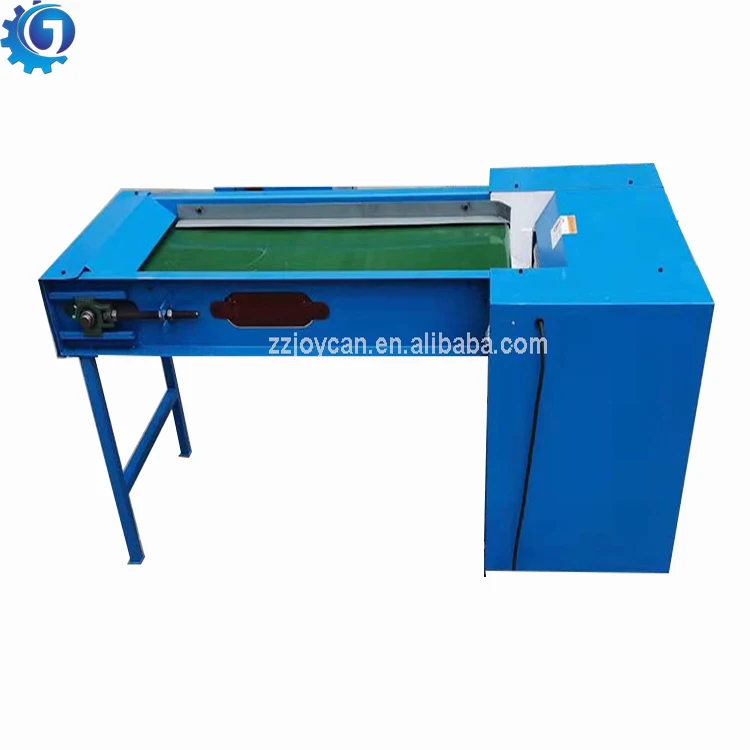 Pearl cotton fiber opening machine cotton opener with conveyor belt for use