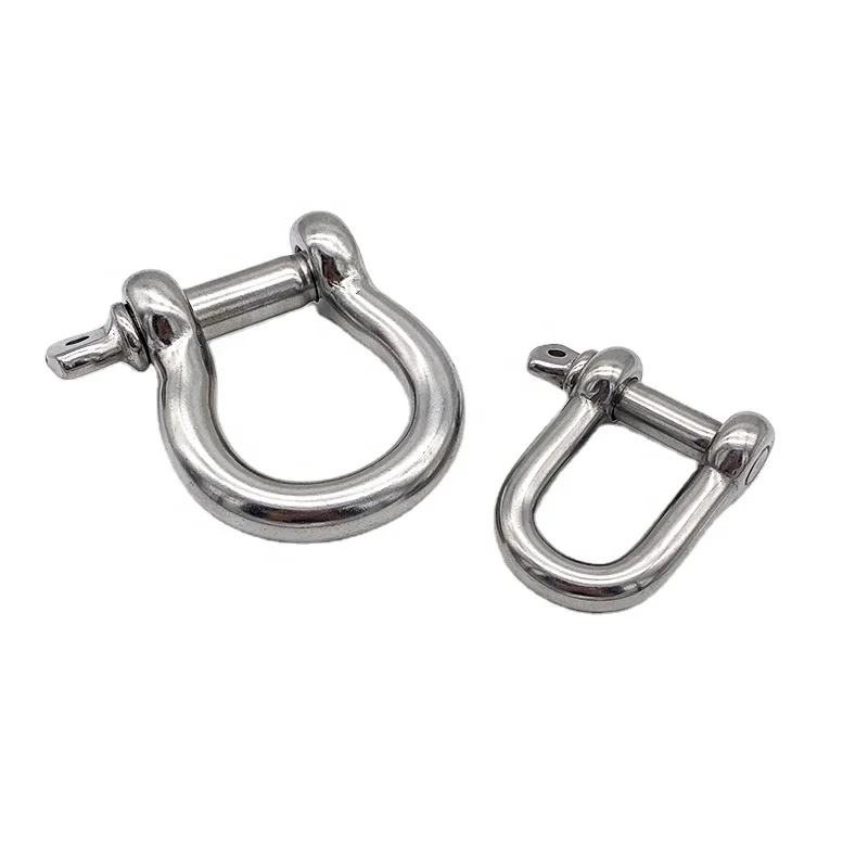 Marine Hardware SS316 Rigging Bow Shackles Manufacturer