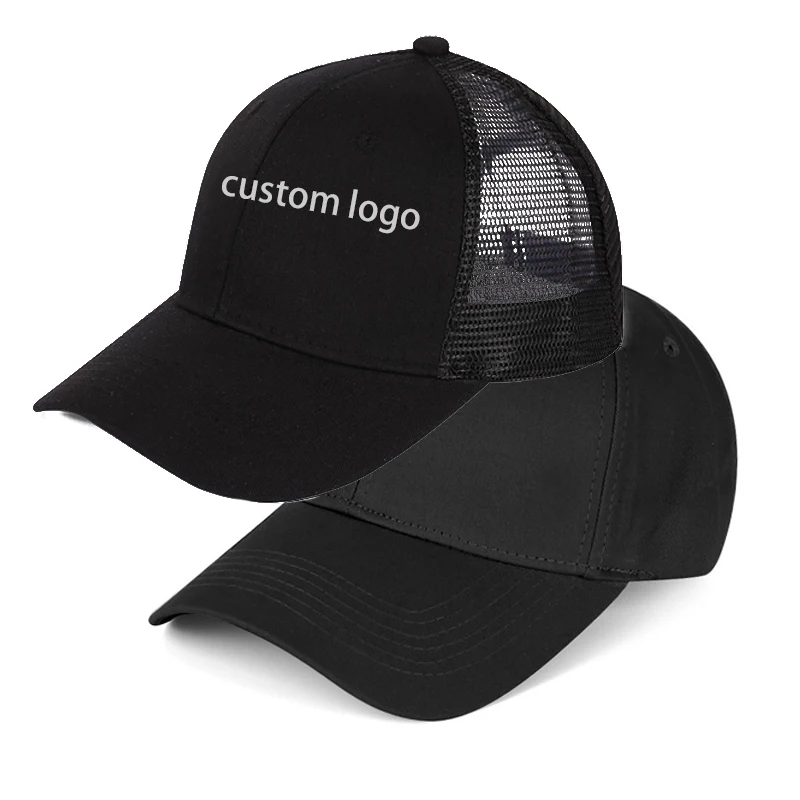 
Promotion high quality oem custom own logo plain blank 3d embroidery snapback mesh adjustable golf ball baseball hat cap 