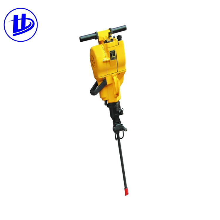 yn27c rock drill with combustion gasoline jack hammer handle portable  power engine for road construction