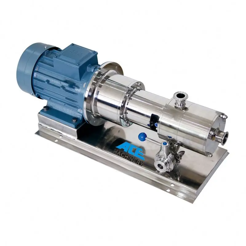 Cosmetics &Perfumery Compound &Soap &Balsam Processing Stainless Pipeline High Shear Dispersing Fixed Emulsion Pump