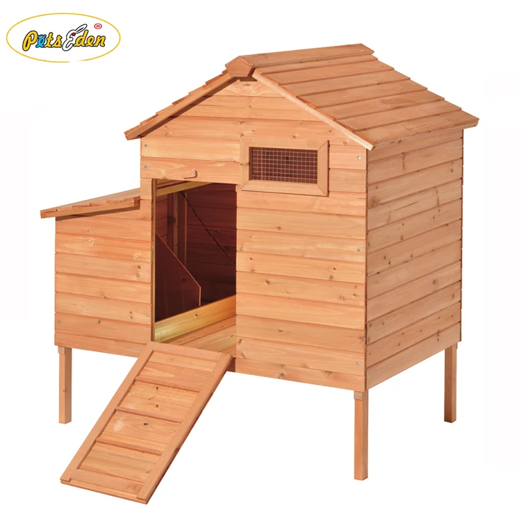 High Quality Wooden Chicken Coop with Run Cage Laying Box