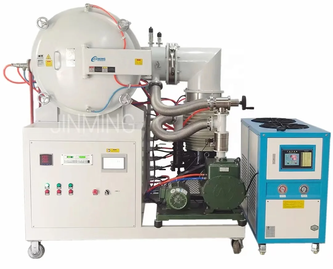Laboratory Benchtop high temperature 1400 degree vacuum sintering furnace for ceramic metal alloy sintering