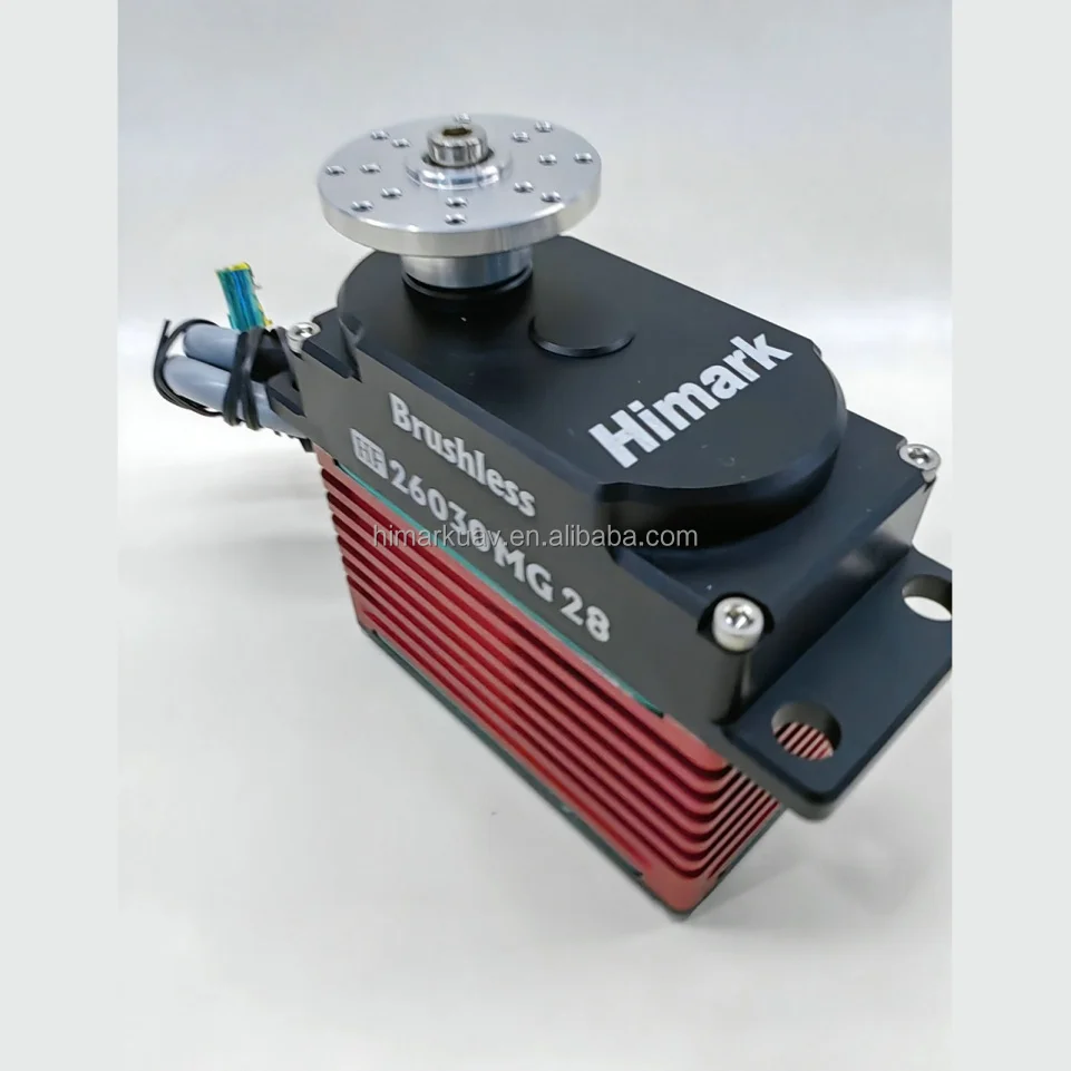 Himark 26030MG 28VPWM+CAN 26.00 Nm 45Mm OEM ODM Maximum Speed Actuators Manufacturer For Speed Hv Titanium Gear Dc Motor