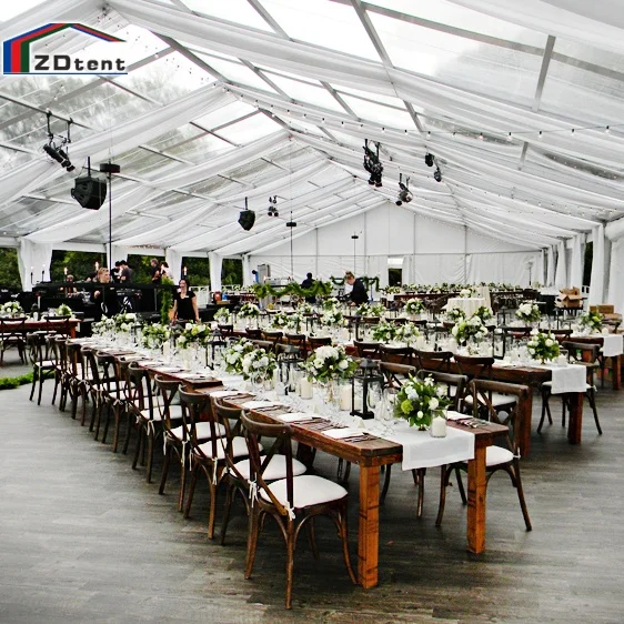 Romantic Transparent Marriage Marquee Wedding Tent