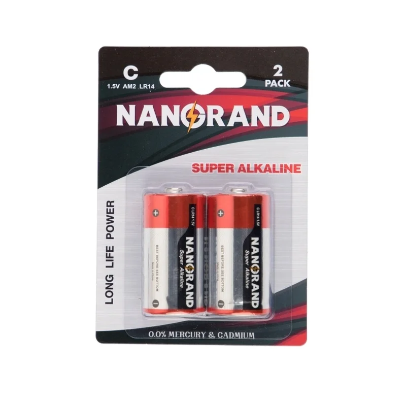 Hot selling NANGRAND batteries C size am2 lr14 batteries alkaline