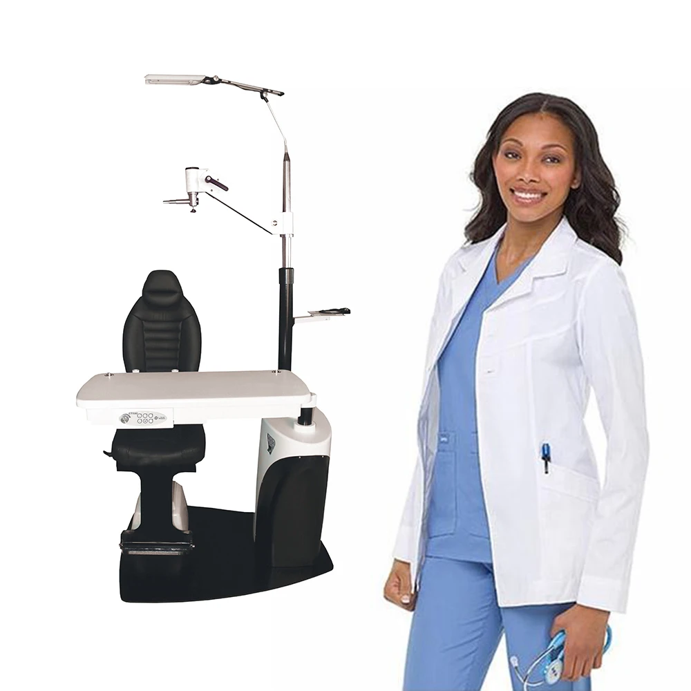 CT-500 Optical Ophthalmic Refraction Unit Ophthalmic Chair Stand Unit New Model Chair