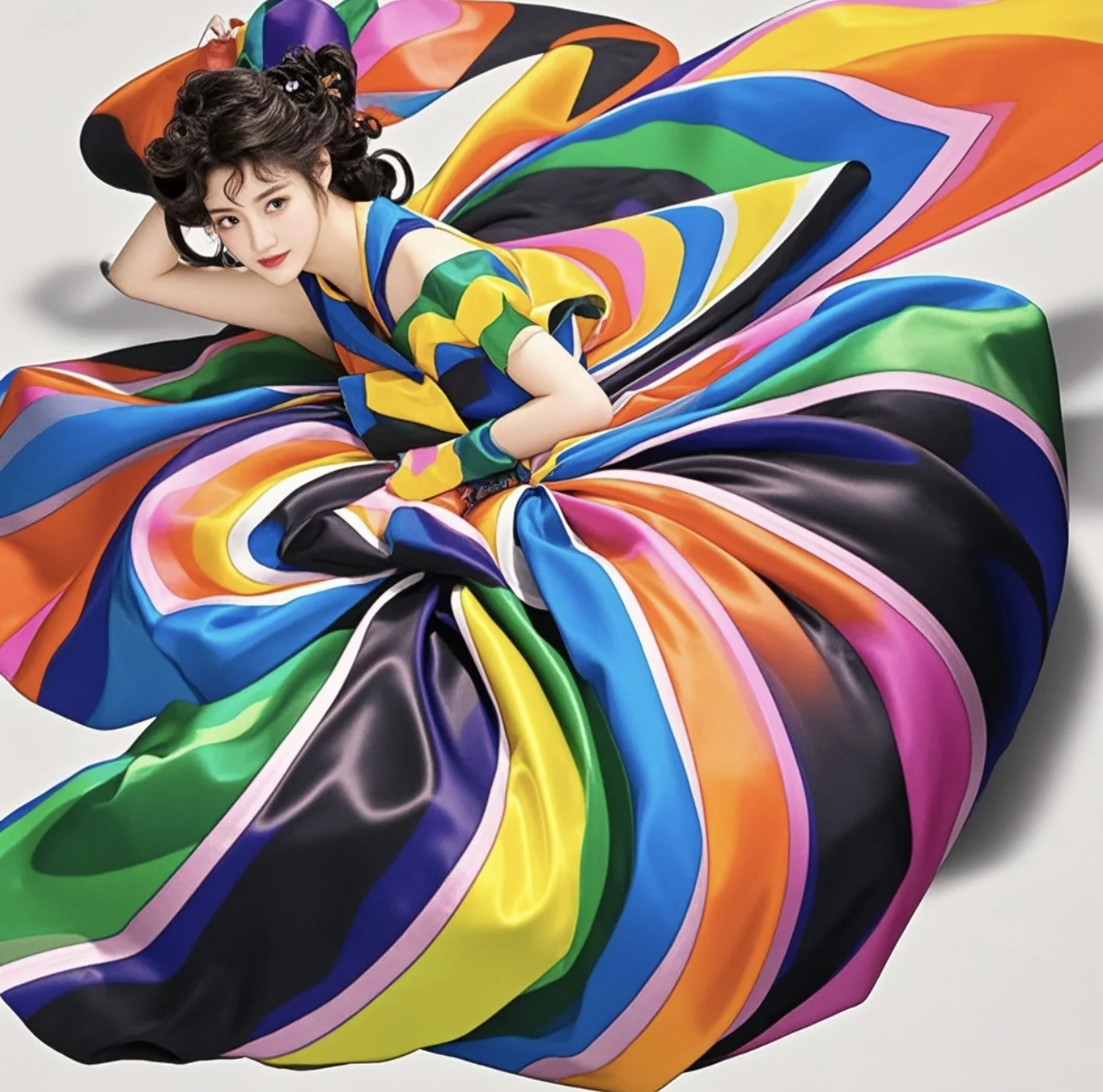 Chinese factory price wholesale elastic acetate fabric satin dyed bridal satin fabric sleeping dress fabric 125gsm