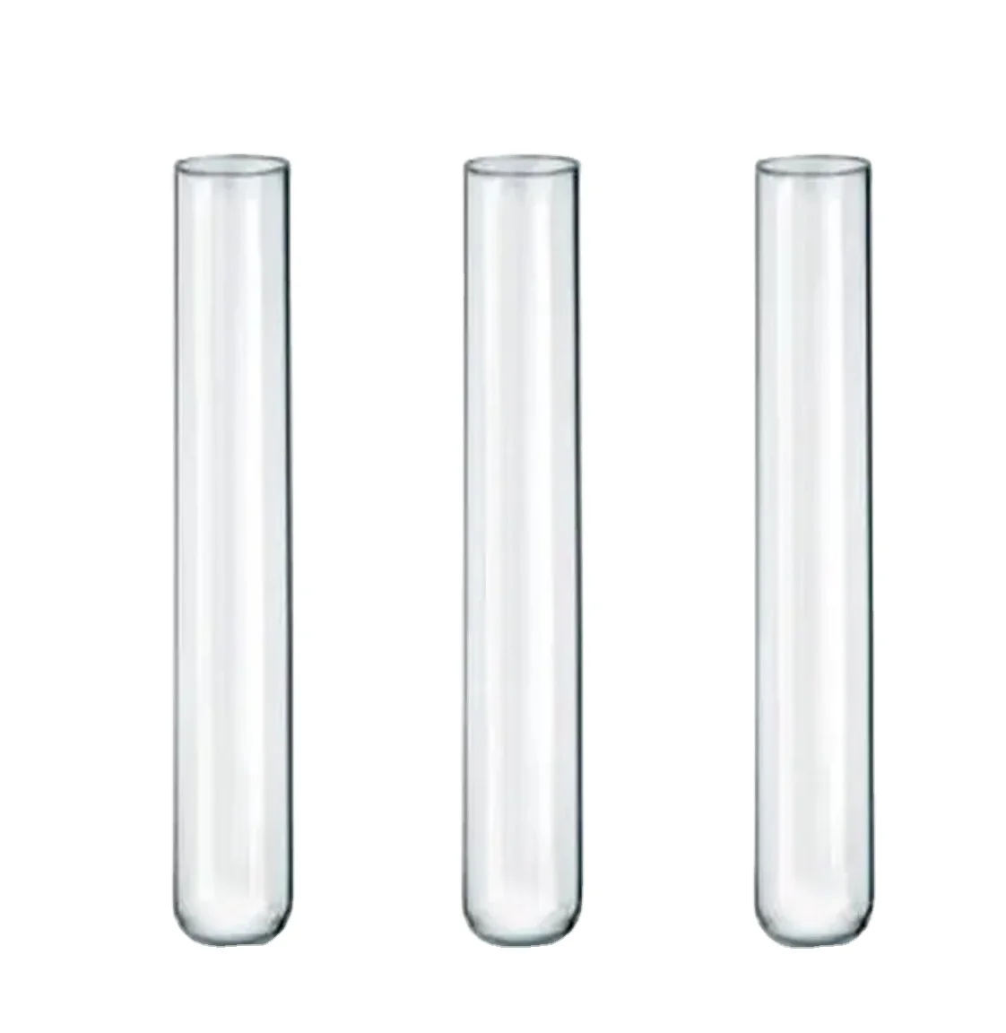 Medical Disposable Transparent PS Plastic Test Tube