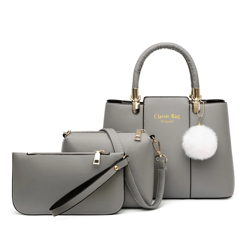 Wholesale ladies Hand bag set Bags women handbags ladies purses and handbags luxury women