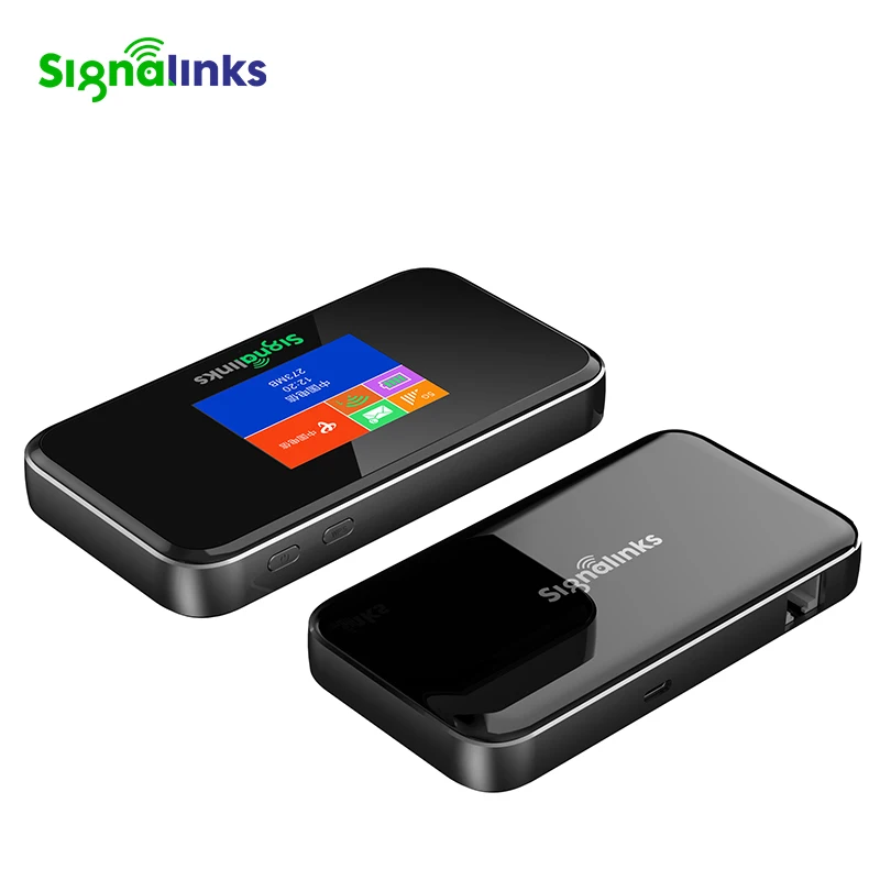 Signalinks Router 4G 5G CPE NSA SA WiFi 6 Max 32 Users 1800Mbps 5G WiFi Router