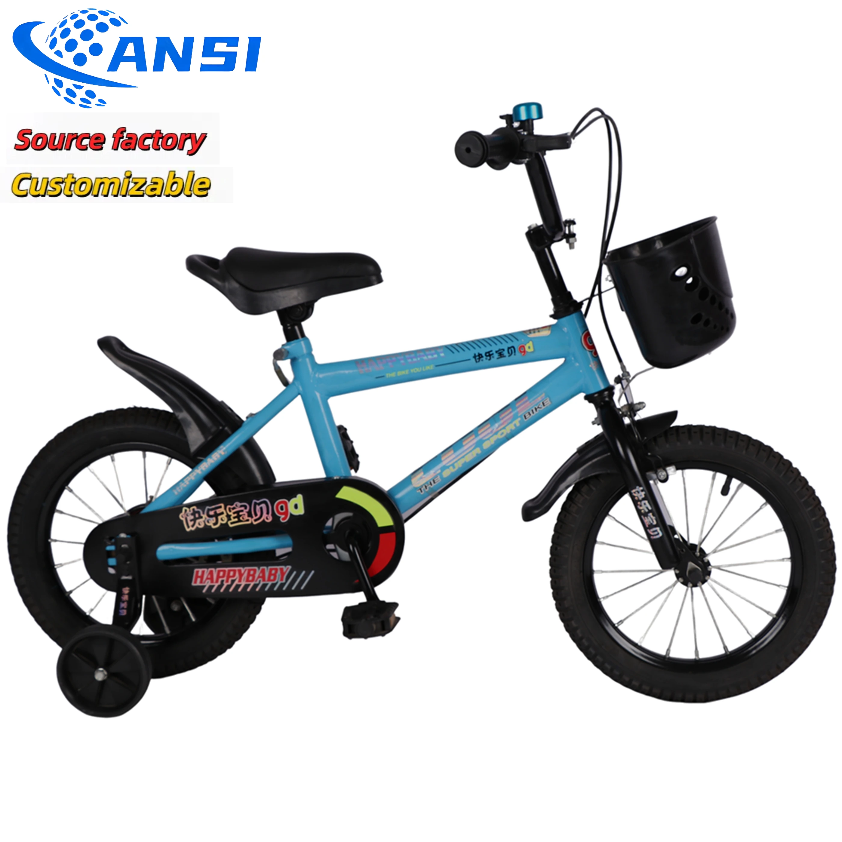 Новая индивидуальная детская коляска 12/14/16/18/20 дюймов с мигающими колесами для детских велосипедов. Детские коляски детские велосипеды