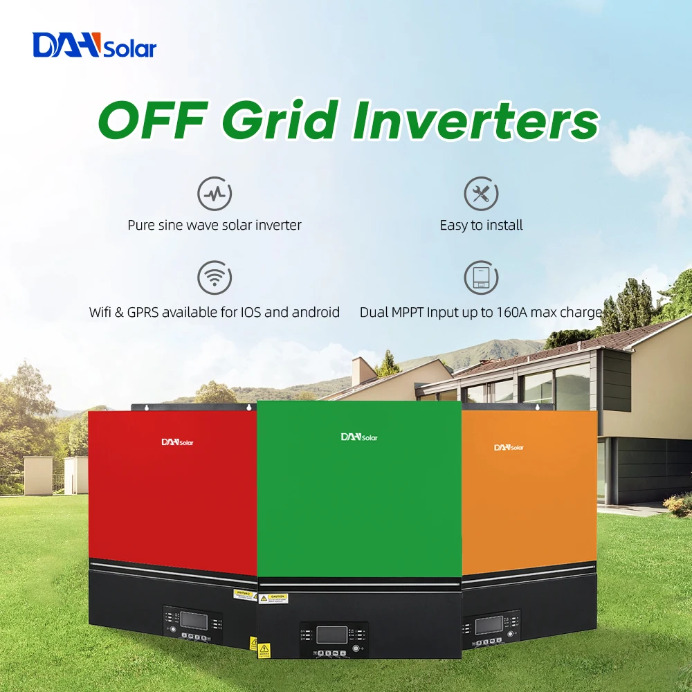 11kw 11000w Off Grid Solar Inverter Single Phase 48v Soler Inverter Solar Home System