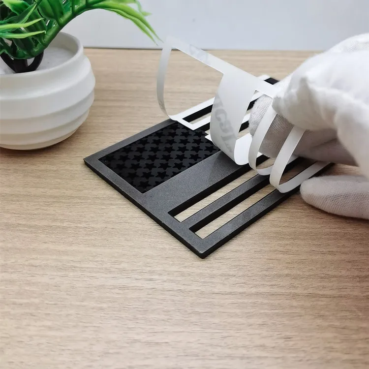 Американский флаг 3D оптовая продажа декоративный Шелковый экран Креативный логотип автомобиля Металлическая Автомобильная наклейка