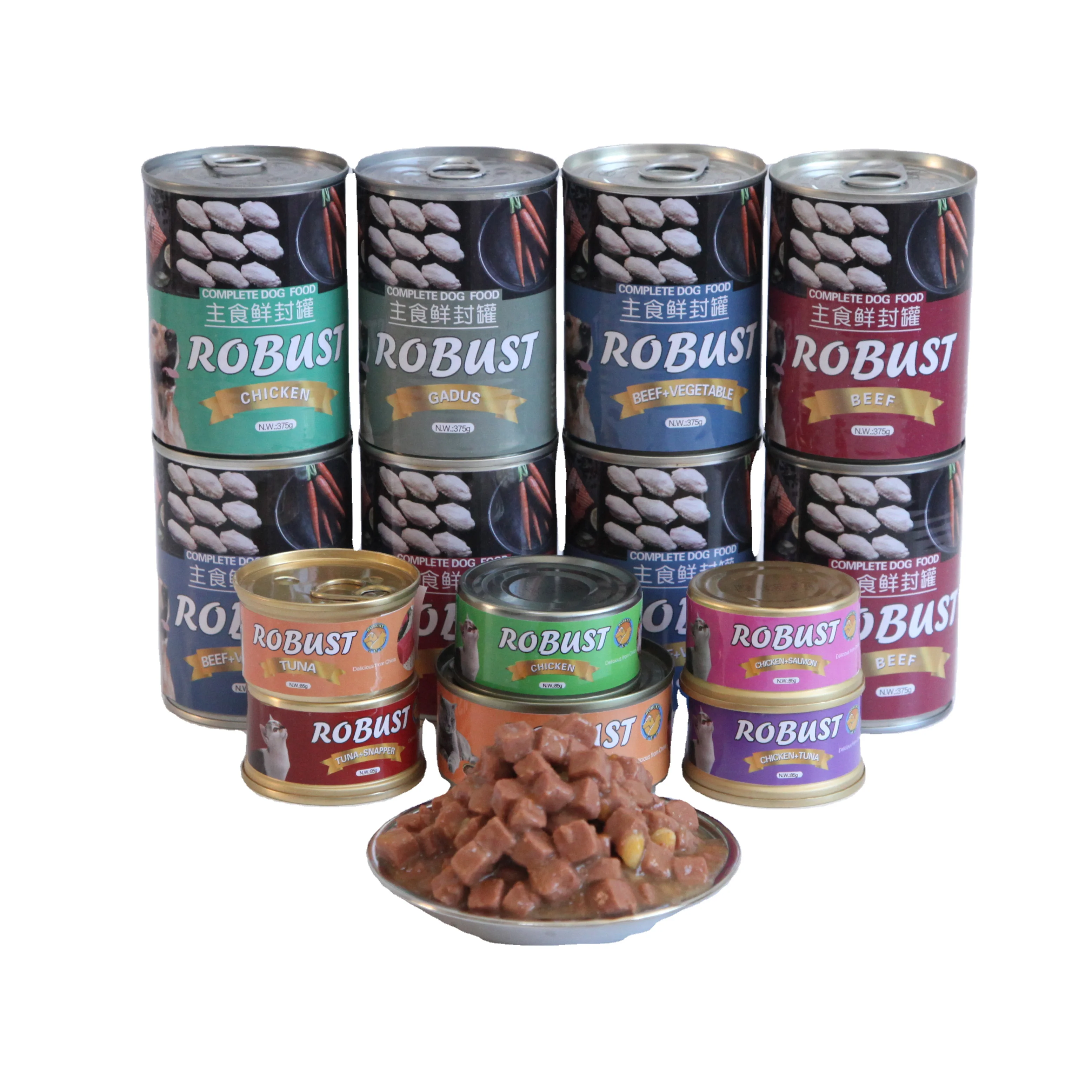 Outstanding Quality wet-dog-food Wide Varieties beef-pro-dog-food High Nutrition dog food brands from china