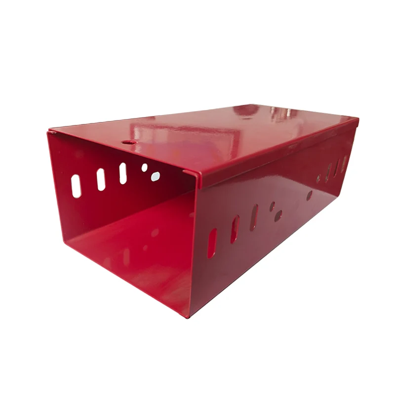 High load waterproof 250mm 300mm hot dip galvanized perforated cable tray with cover