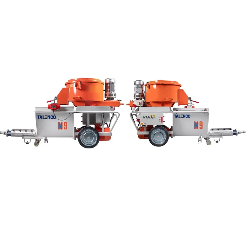 M9 small concrete pump machine/cement spray plaster machine/cement mortar plastering machine
