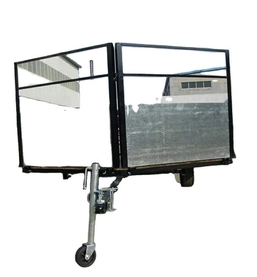 High quality factory sale Galvanized Light 5.0m Snowmobile trailer CT0202